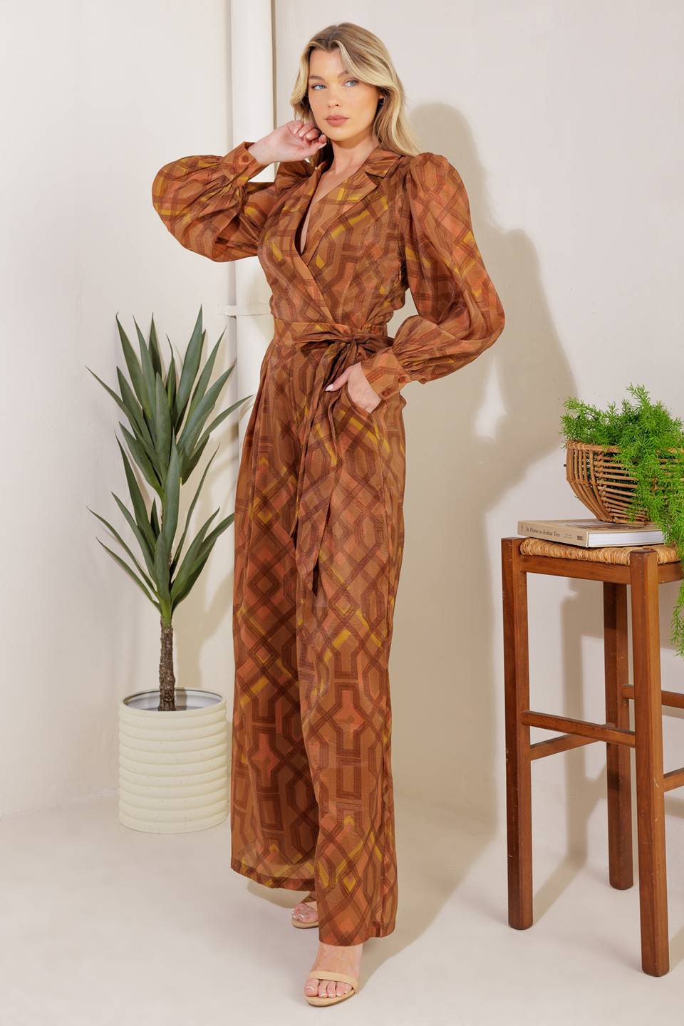 LOST IN THE STARS WOVEN JUMPSUIT Flying Tomato